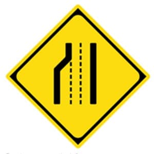 車線数減少