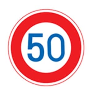 最高速度 50km/h
